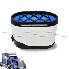 HM-AF-0006 | Filtro de aire compatible con vehículos Kenworth T660, T680, T400 y T800 de servicio pesado, reemplaza a LAF6116 WIX 49456 AF1692